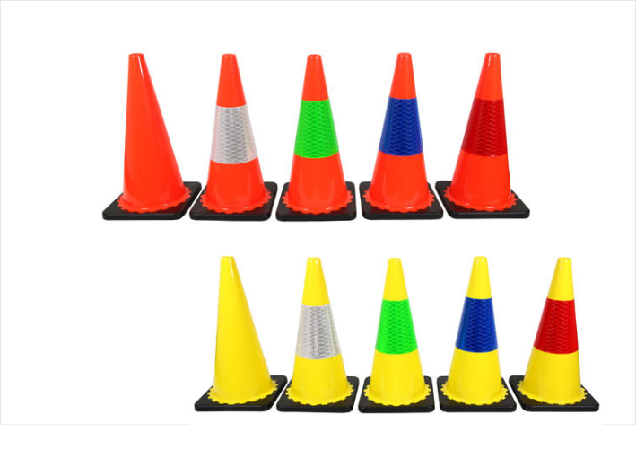This is what each safety color means——traffic cones